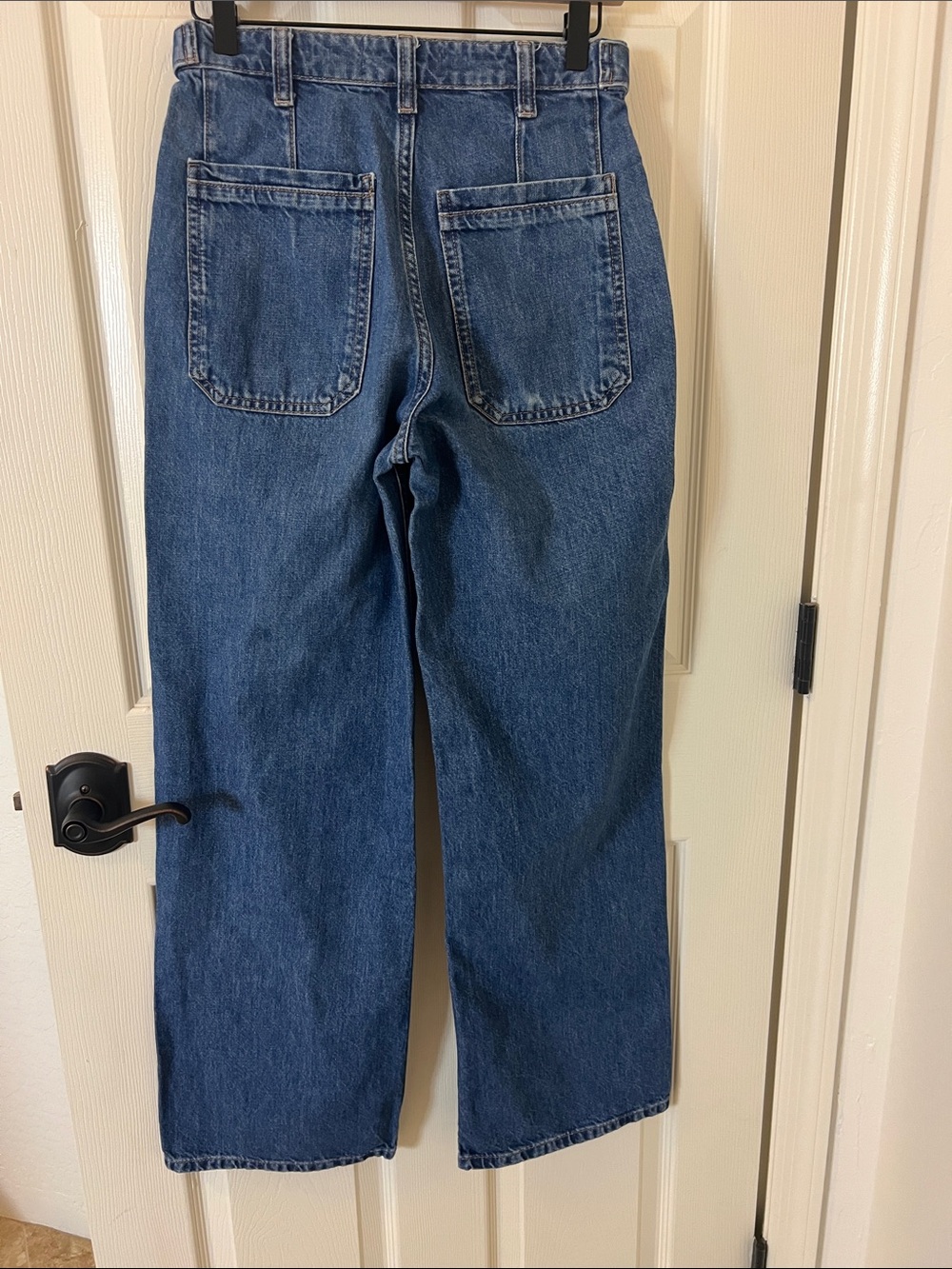 We The Free Jeans Palmer Cuff Vintage High-Rise Wide Leg Free People Revolve - Picture 4 of 14